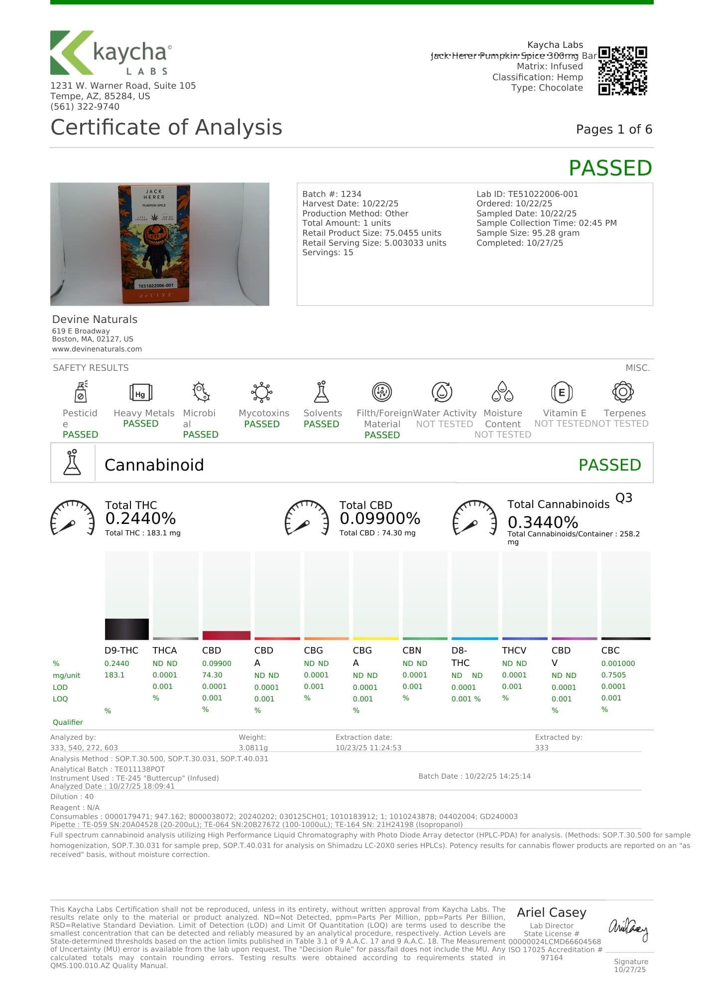 deVINE Cannabis Confections - 300mg THC Chocolate Bars - 7 Flavors - Image 15