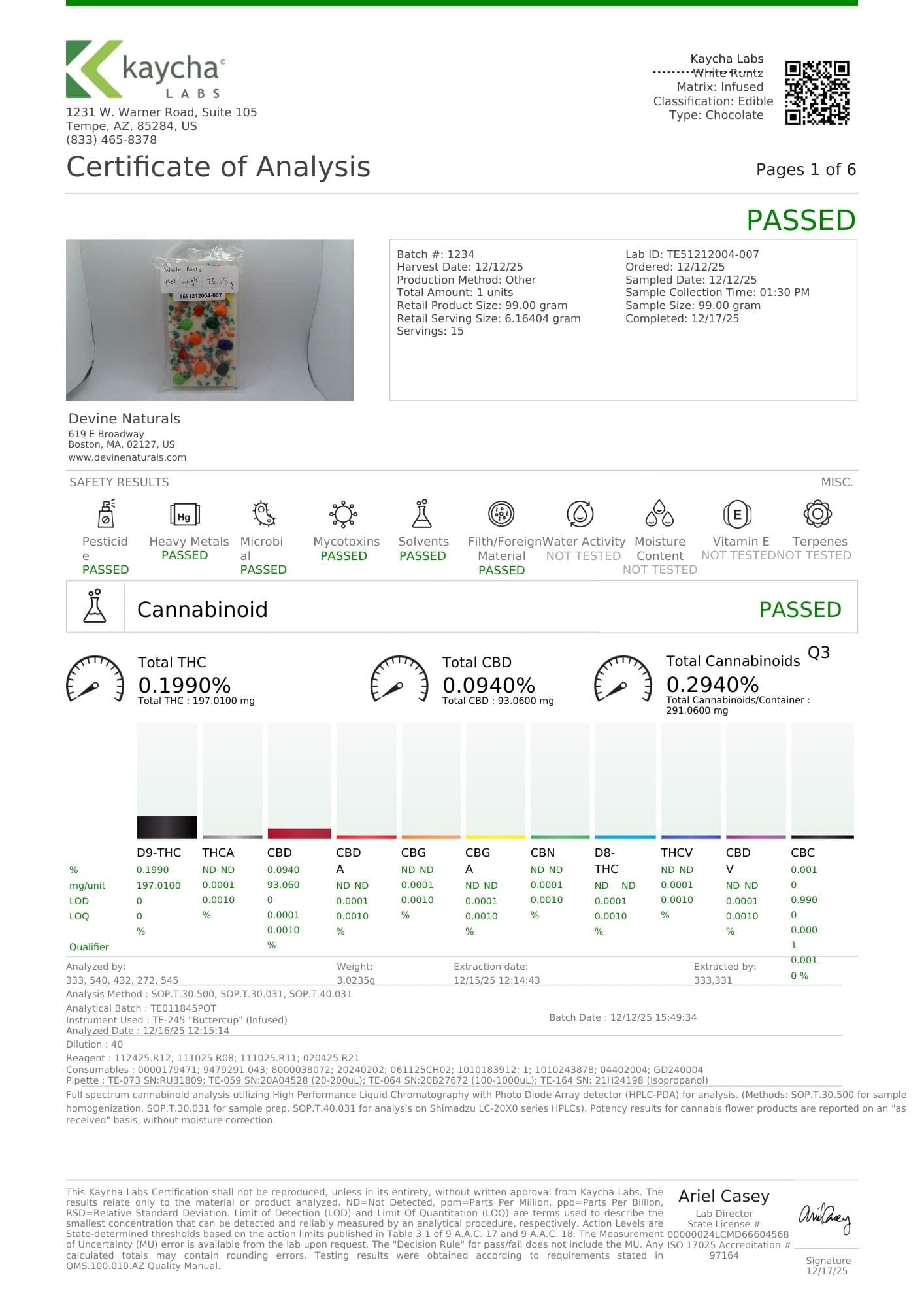 deVINE Cannabis Confections - 300mg THC Chocolate Bars - 7 Flavors - Image 21