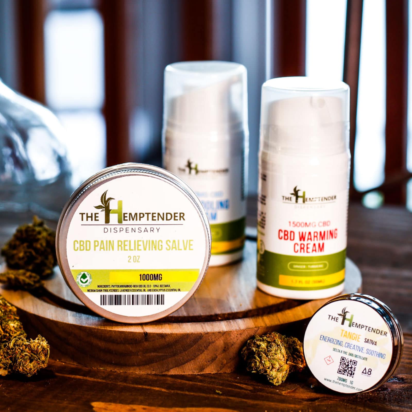 The Hemptender 1500mg THC-Free CBD Creams — 4 Varieties - Image 2