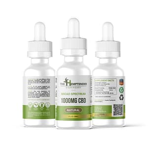 The Hemptender 600-3000mg CBD Tinctures — Broad Spectrum