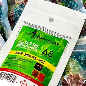 The Hemptender 30mg Delta-8 THC Gummies 20ct — Vegan