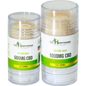 The Hemptender 250-1000mg CBD Salve — THC-Free