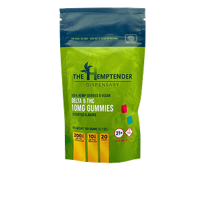 The Hemptender 10mg Delta-9 THC Gummies 20ct — Assorted Flavors