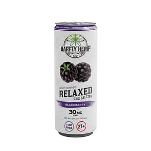 Barfly RELAXED Blackberry Seltzer - 30mg CBD