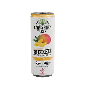 Barfly BUZZED Mango Seltzer - 10mg Delta-9 THC + 20mg CBD